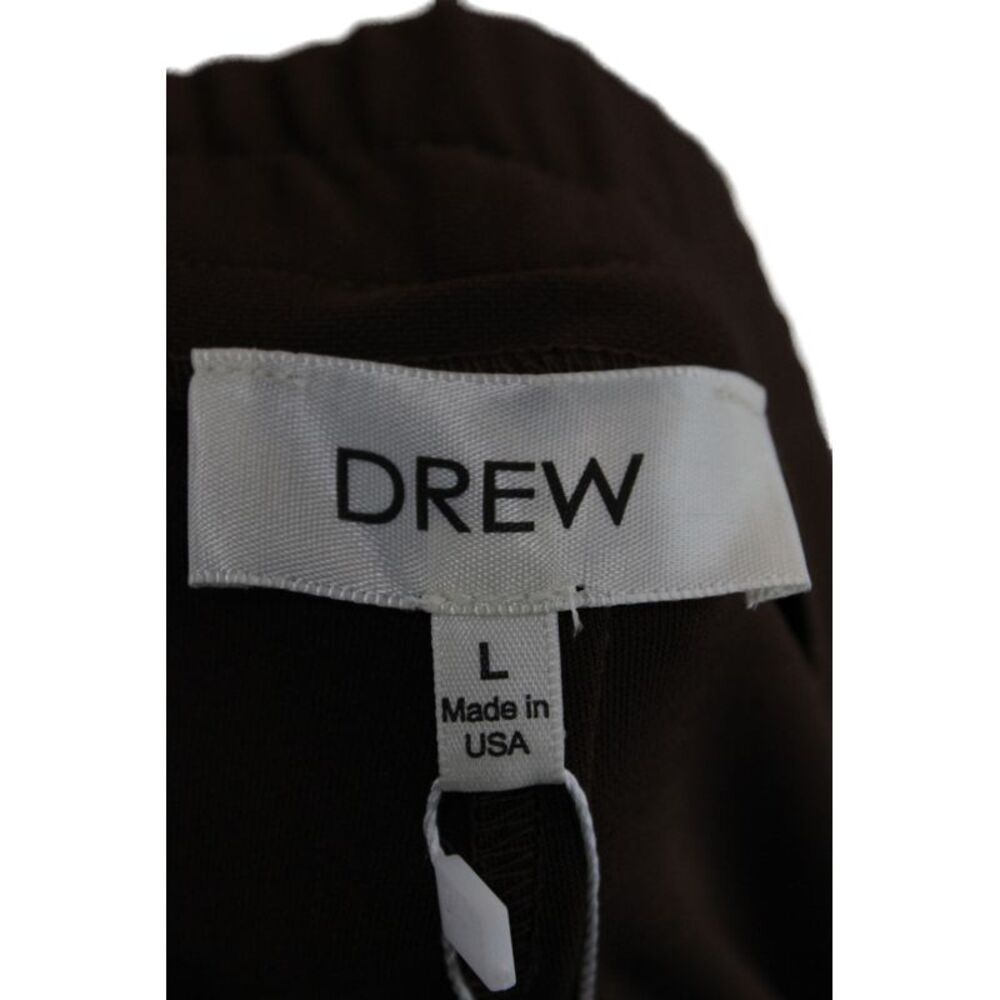 Drew Women Brown Dress Pants Pull On 95% Polyester Size L - Picture 6 of 6